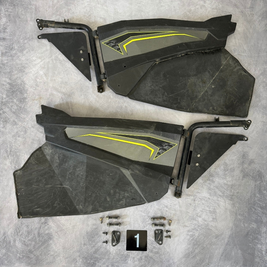 [Used] Left And Right Upper And Lower Doors Bundle fits Polaris RZR 1000 Harvey's ATV Parts