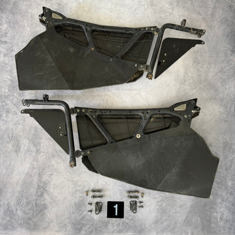[Used] Left And Right Upper And Lower Doors Bundle fits Polaris RZR 1000 Harvey's ATV Parts