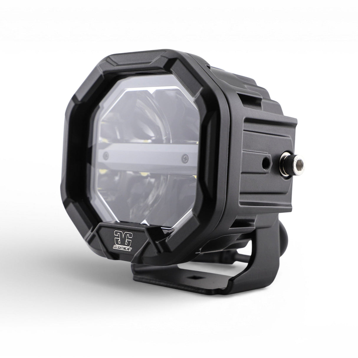 U-Con Interlocking Off Road LED Pod With Amber or White DRL Running Light GGLighting
