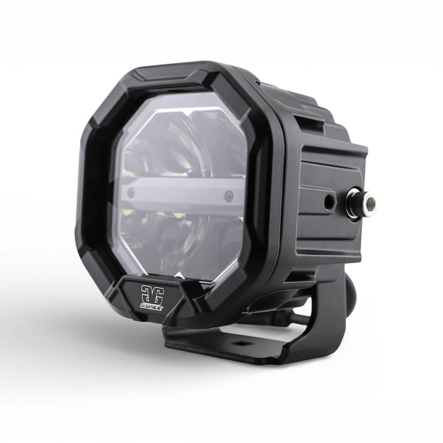 U-Con Interlocking Off Road LED Pod With Amber or White DRL Running Light GGLighting