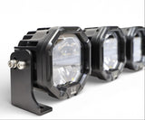 7 Light U-Con Interlocking Off Road LED Pod With Amber or White DRL Running Light GGLighting