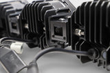 8 Light U-Con Interlocking Off Road LED Pod With Amber or White DRL Running Light GGLighting