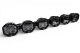 6 Light U-Con Interlocking Off Road LED Pod With Amber or White DRL Running Light GGLighting