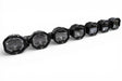 7 Light U-Con Interlocking Off Road LED Pod With Amber or White DRL Running Light GGLighting