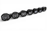 7 Light U-Con Interlocking Off Road LED Pod With Amber or White DRL Running Light GGLighting