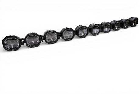 10 Light U-Con Interlocking Off Road LED Pod With Amber or White DRL Running Light GGLighting