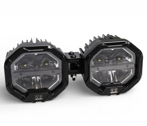 2 Light U-Con Interlocking Off Road LED Pod With Amber or White DRL Running Light GGLighting