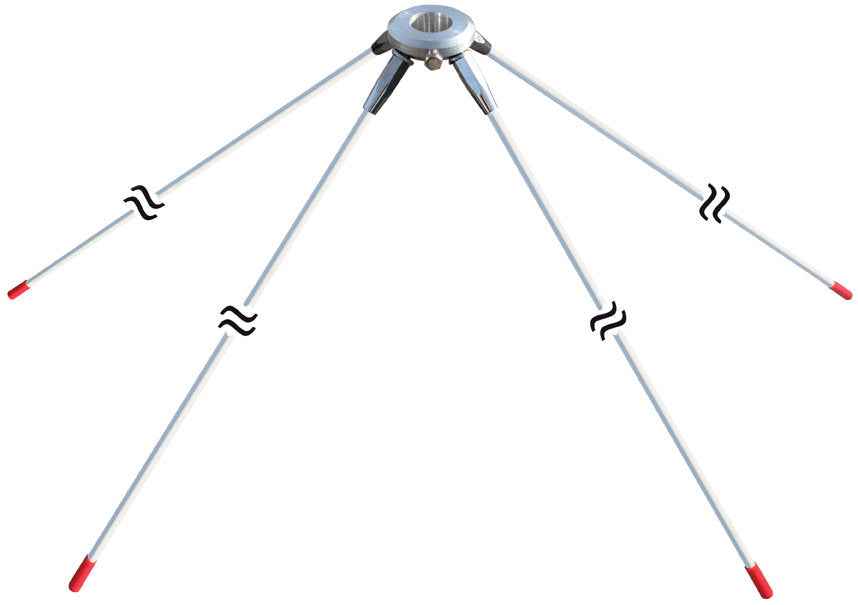 Universal Base Station Antenna Ground Plane Kit PCGPK-1 TekShack