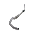 Diamond Eye 5" Aluminized Turbo Back Single Muffler Kit - 1994-1997 Ford F-Series Diamond Eye
