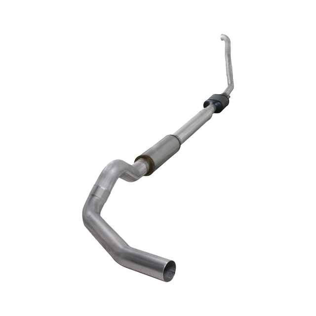 Diamond Eye 5" Aluminized Turbo Back Single Muffler Kit - 1994-1997 Ford F-Series Diamond Eye