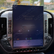 GMC Sierra 2014-2018 15.6" Workshop 12 Tesla-Style Screen Workshop 12