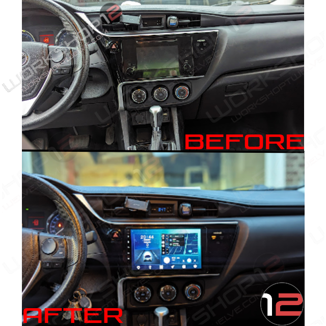 Toyota Corolla 2017-2018 Workshop 12 Ultra-Wide Screen Workshop 12