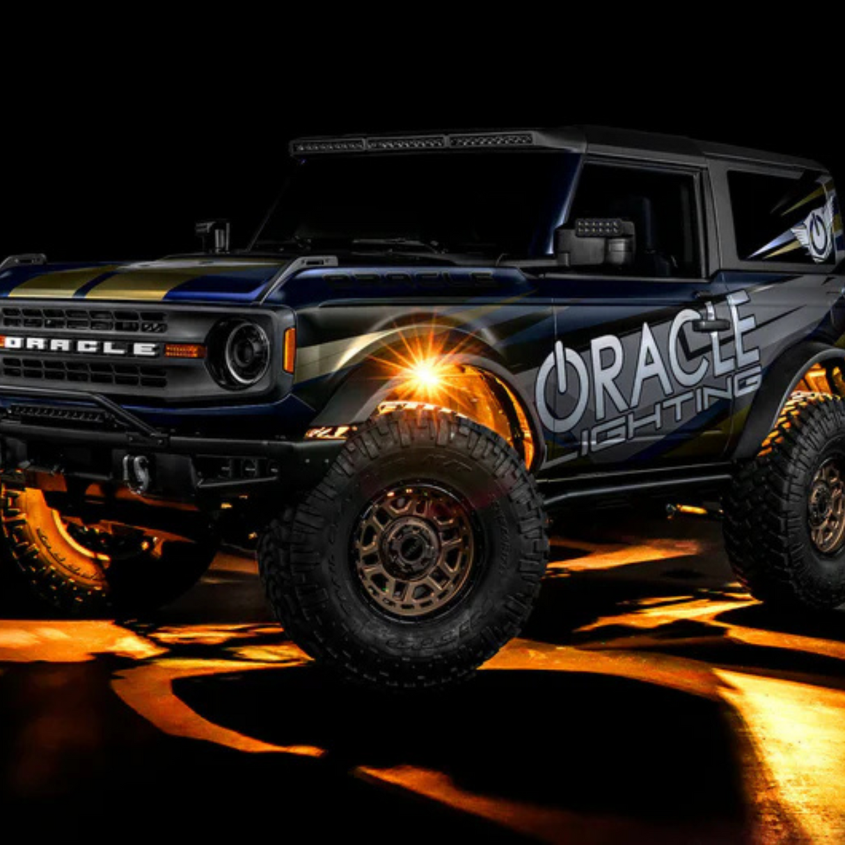 Oracle Lighting Colorshift RGB + Wheel Well Rock Light Kit I '21- Current Ford Bronco