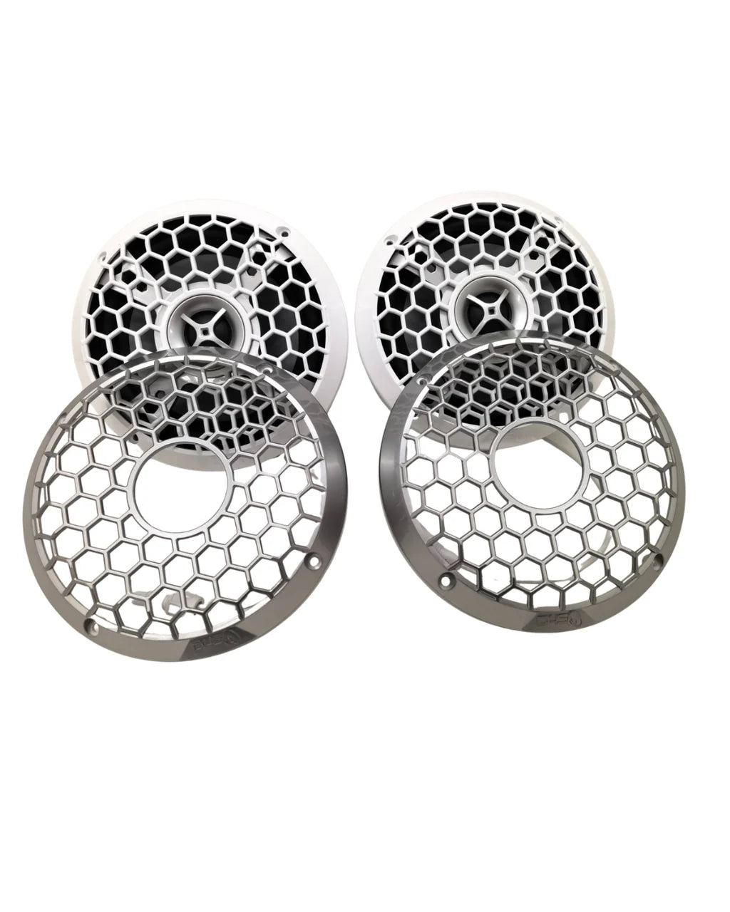 Down4Sound M3 65 | 6.5" 175W RMS Marine RGB LED Coaxial Speakers (Pair) Down4Sound