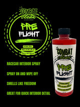 Pre Flight (Interior Quick Detail) Combat Clean
