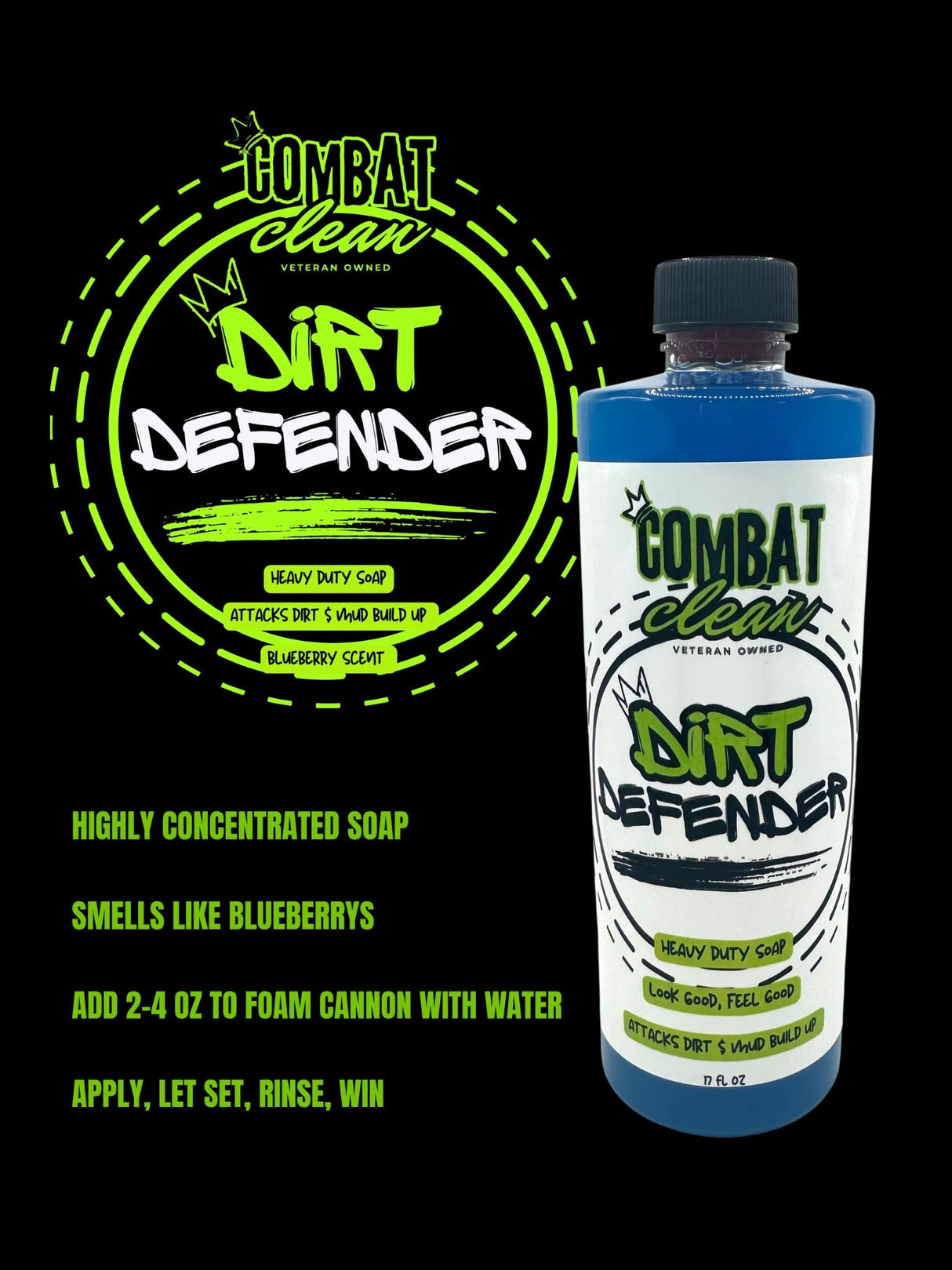 Dirt Defender (Offroad Soap) Combat Clean