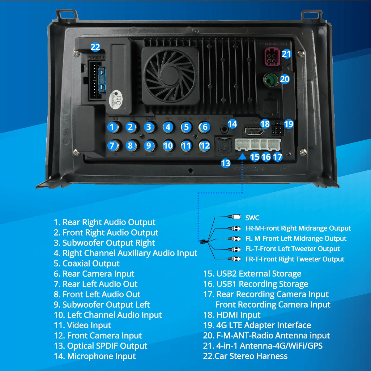 VISION 9" Custom-Fit Car Stereo for Toyota Tundra 2014-2021