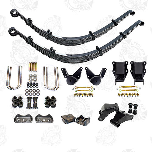 Desolate Motorsports Complete Rear Suspension Kit - 1980-1996 Ford Bronco Desolate Motorsports
