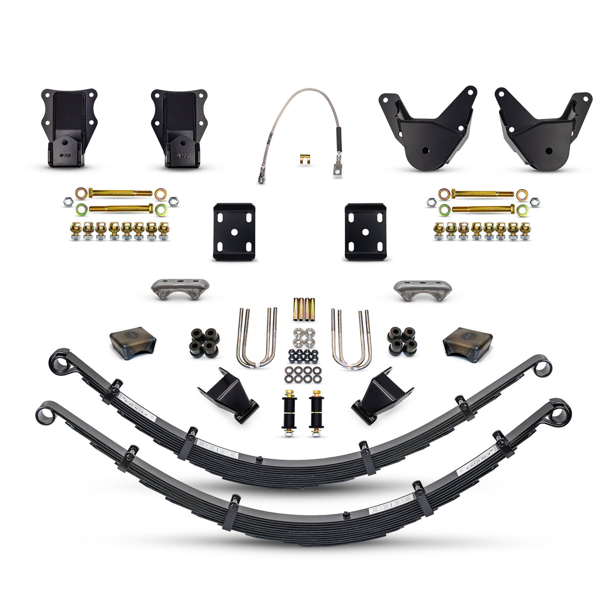 Desolate Motorsports V562 Rear Spring Package (Race) - 1980-1996 Ford Bronco Desolate Motorsports