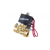 HornBlasters Brass 1/2" 110 Volt Electric Air Valve HornBlasters