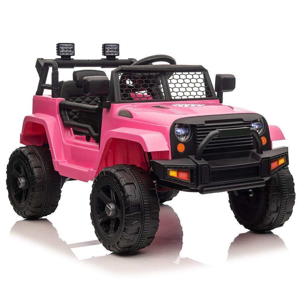 12V Kids Ride-On Tractor Toy with Music and Battery Power