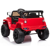 Electric Ride-On Truck for Kids with LED Lights, MP3 Player, and Remote Control
