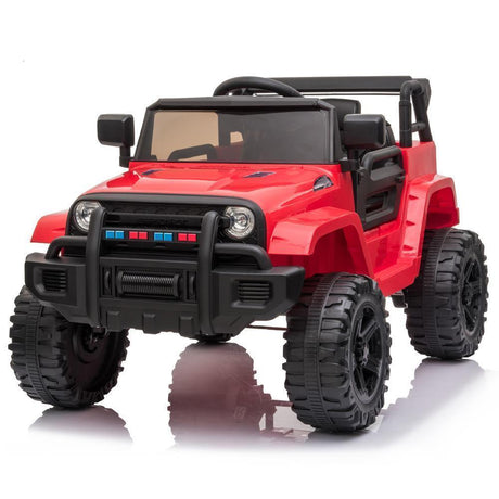 Interactive Ride-On Car Truck for Kids with Music, Lights, 3 Speeds, and Remote Control Safety Guide