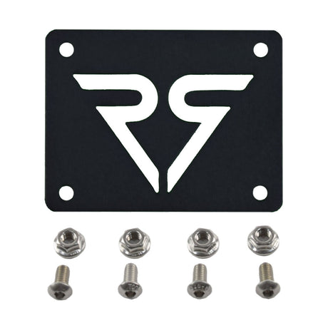 Front Warning Label Plate for 2014+ Honda Rancher, Foreman, Rubicon Vessel Powersports