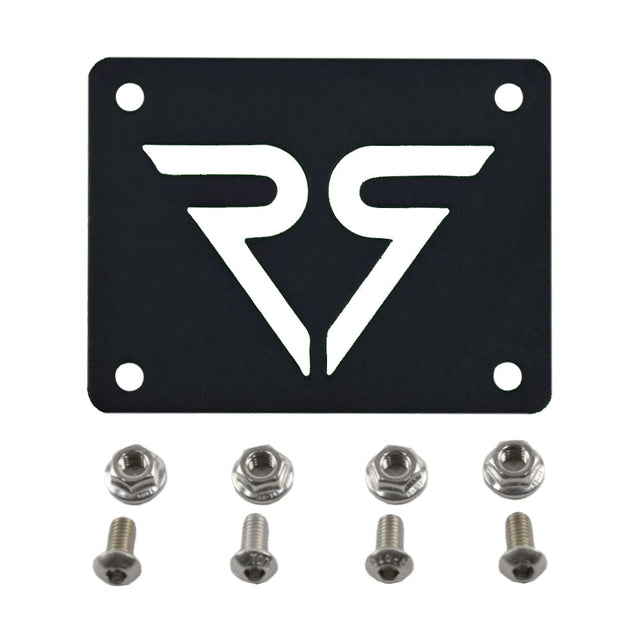 Front Warning Label Plate for 2014+ Honda Rancher, Foreman, Rubicon Vessel Powersports
