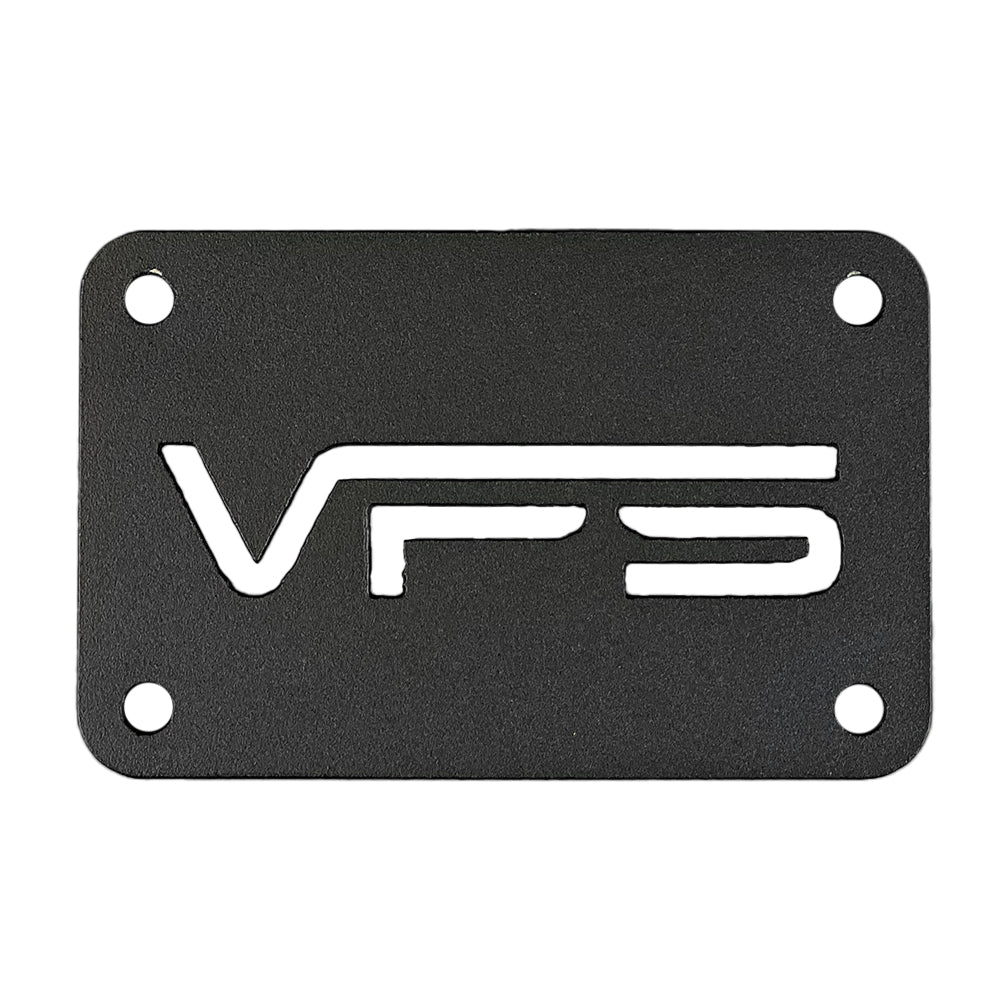 Rear Fender Warning Label Plate for 2014+ Honda Rancher, Foreman, Rubicon Vessel Powersports