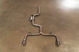 Volkswagen MK7 Golf GTI Valved Sport Exhaust System Valvetronic Designs