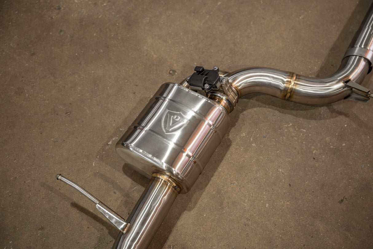 Volkswagen MK7 Golf GTI Valved Sport Exhaust System Valvetronic Designs