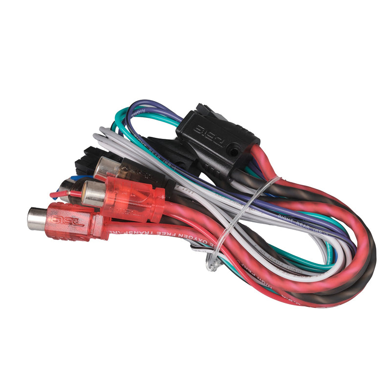 4 Channel Line Output Converter with Auto Turn-On and Speaker Emulator