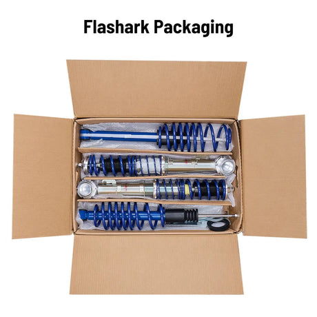Coilover Suspension Kit 4PCS for 1997-2006 VW Golf 4/Bora/Variant - FWD High Performance Struts Flashark