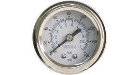 Viair 160 PSI 2" Single Needle Air Gauge - (90087 / 90088) Viair