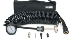 Viair 5-in-1 Braided Coil Hose with 120 PSI Gauge - 00029 Viair