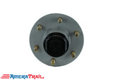 Vortex 6 Lug Hub, Complete w/ Spindle - Maintenance Free Hub