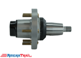 Vortex 6 Lug Hub, Complete w/ Spindle - Maintenance Free Hub