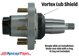 Vortex Rear Exterior Seal / Lube Shield, 45032 - 5 Lug