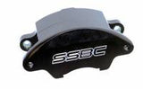 American Made Super Twin HD 2-Piston Billet Aluminum Front Drum to Disc Brake Conversion Kit W/Rotors. Black W123-ABK