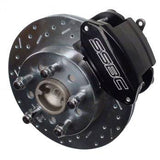 American Made Sport R1 Billet Aluminum Rear Drum to Disc Conversion Brake Kit W/Rotors. Clear W125-26