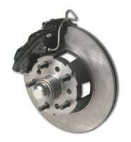 American Made 4-Piston Direct Fit Front Drum to Disc Brake Conversion Kit W/Rotors. W154