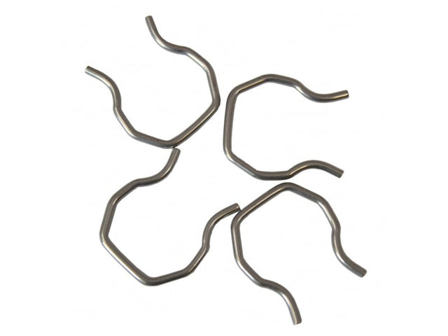W301222 OE Fuel Injector Wiring Harness Clips, 2004.5-2007 Ford 6.0L Powerstroke, 4 Pack Ford OEM