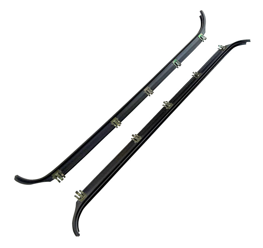 Precision Crew Cab Rear Outer Beltline Moldings - 1987-1997 Ford F-Series Precision