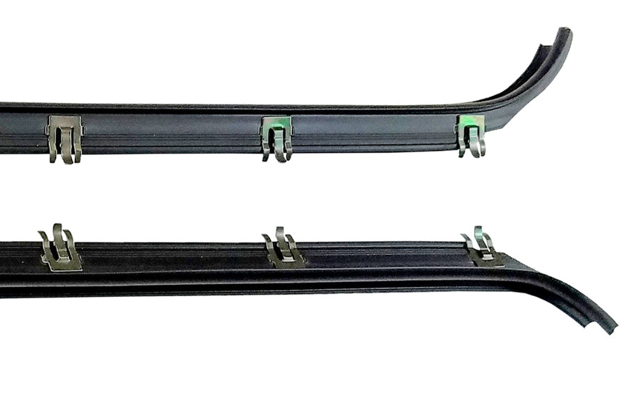 Precision Crew Cab Rear Outer Beltline Moldings - 1987-1997 Ford F-Series Precision