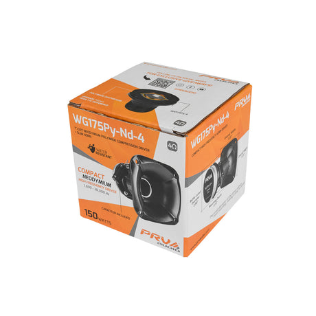 PRV Audio WG175Py-Nd-4 1" Car Compression Horn Driver 150W