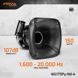 PRV Audio WG175Py-Nd-4 1" Car Compression Horn Driver 150W