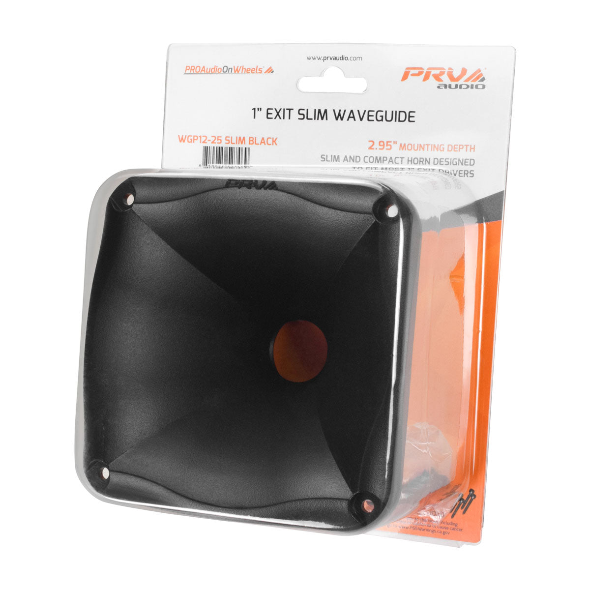 PRV WGP12-25 SLIM BLACK Waveguide PRV Audio