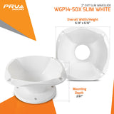 PRV WGP14-50X SLIM WHITE Waveguide PRV Audio