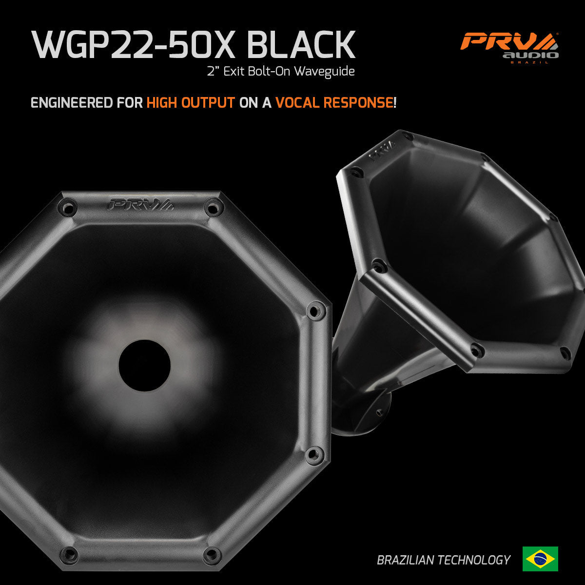 PRV WGP22-50X BLACK Waveguide PRV Audio